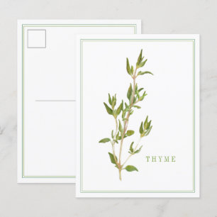 Cartão Postal Cartão-postal FRESCO THYME