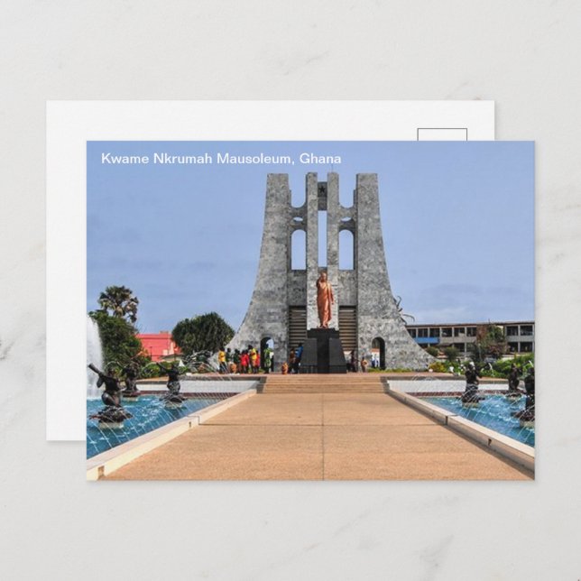 Cartão Postal Cartão-postal Gana (Frente/Verso)