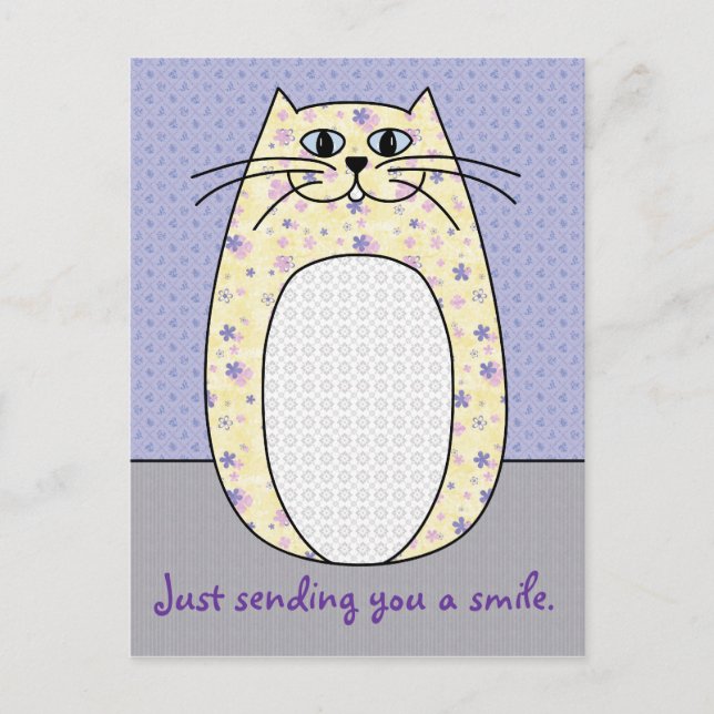 Cartão Postal Cartão-postal 'Gato Amarelo' (Frente)