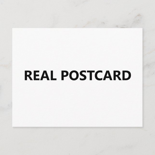 Cartão Postal Cartão-postal genérico cartão-postal com borda rea (Frente)