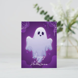Cartão Postal Cartão-postal Ghost Halloween
