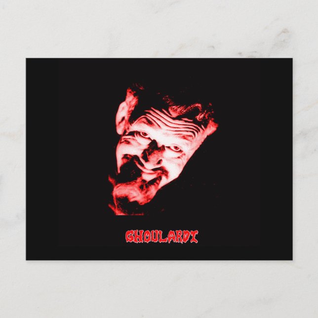 Cartão Postal Cartão-postal Ghoulardi (Vermelho) (Frente)
