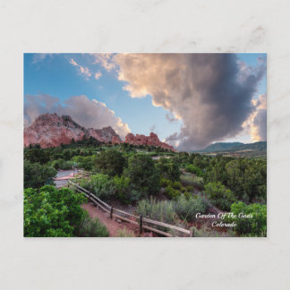 Cartão Postal Cartão-postal Giant Sunrise do Colorado Sleeping G