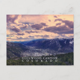 Cartão Postal Cartão-postal Glenwood Canyon