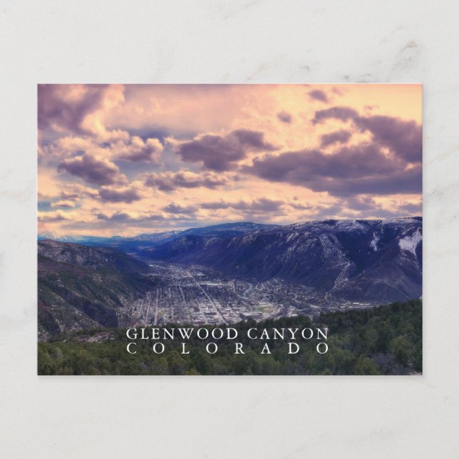 Cartão Postal Cartão-postal Glenwood Canyon (Frente)