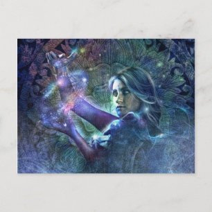 Cartão Postal Cartão-postal Goddese Durga