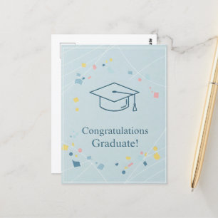 Cartão Postal Cartão-postal Graduação Obrigado