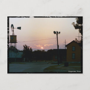 Cartão Postal Cartão-postal Grapevine Sunrise