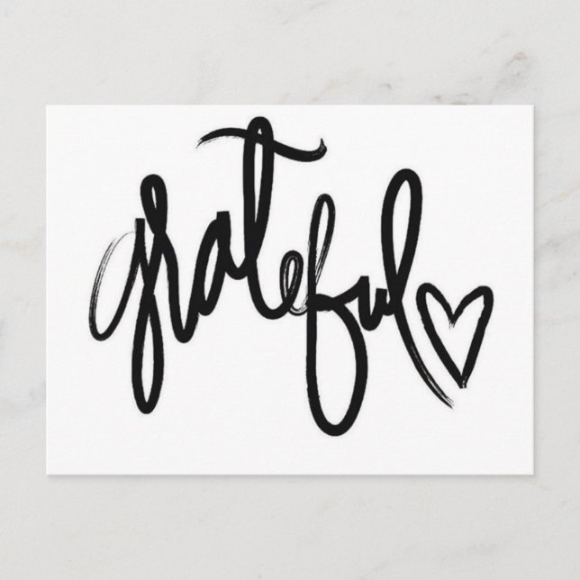 Cartão Postal Cartão-postal gratoso (Frente)