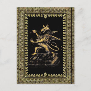 Cartão Postal Cartão-postal Griffin