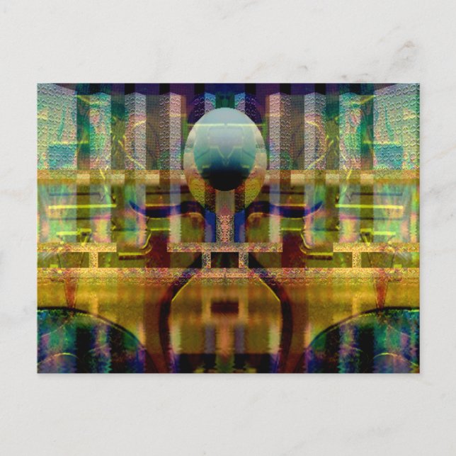 Cartão Postal Cartão-postal "Griffin Tails" (Frente)