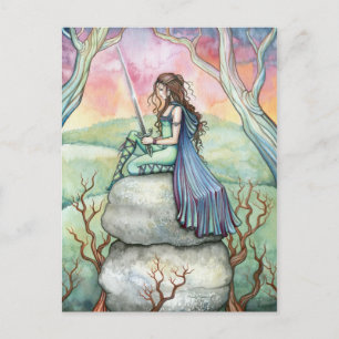 Cartão Postal Cartão-postal Guinivere de Molly Harrison