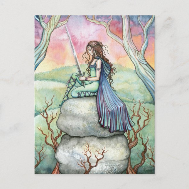 Cartão Postal Cartão-postal Guinivere de Molly Harrison (Frente)