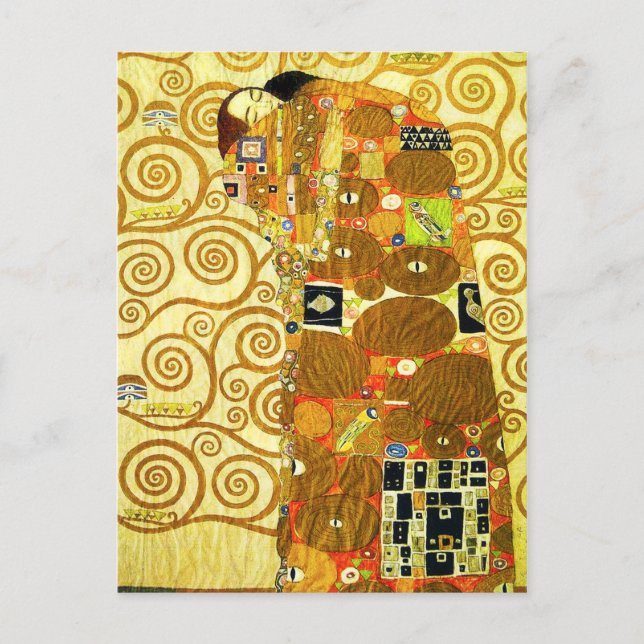 Cartão Postal Cartão-postal Gustav Klimt Fulfillment (Frente)