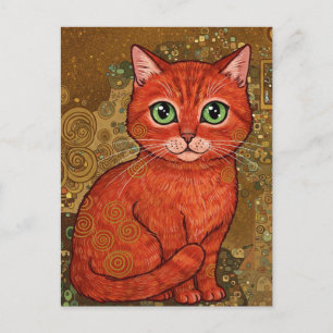 Cartão Postal Cartão-postal Gustav Klimt Ginger Ginger