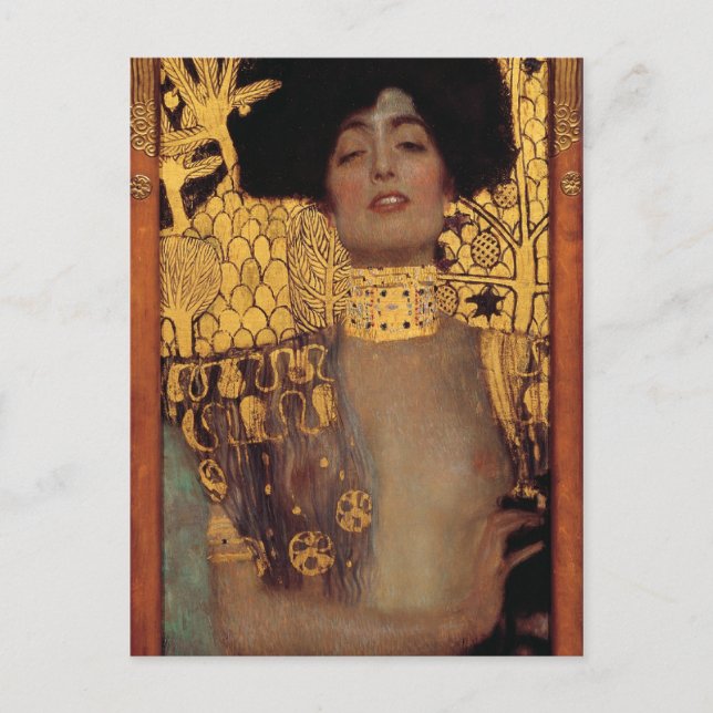Cartão Postal Cartão-postal Gustav Klimt Judith (Frente)
