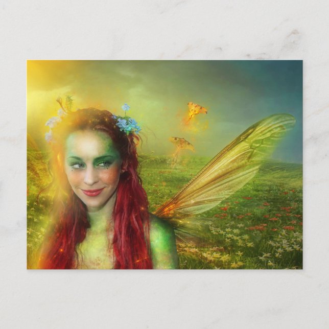 Cartão Postal Cartão-postal Gypsy Moth (Frente)