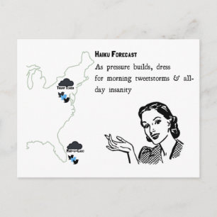 Cartão Postal Cartão-postal Haiku