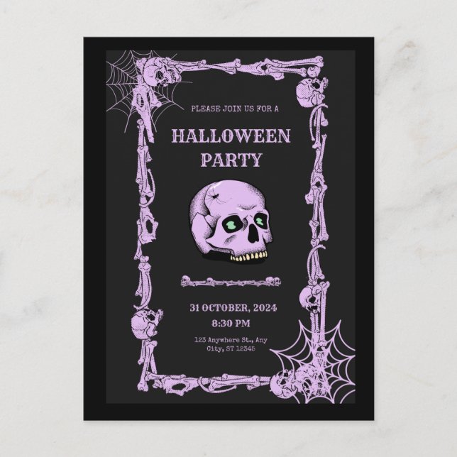 Cartão Postal Cartão-postal Halloween (Frente)