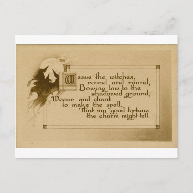 Cartão Postal Cartão-postal Halloween (Frente)