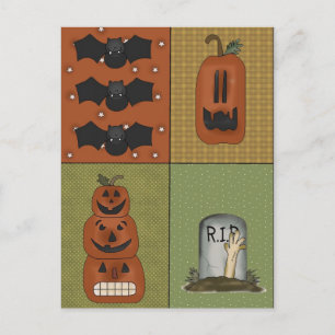 Cartão Postal Cartão-postal Halloween