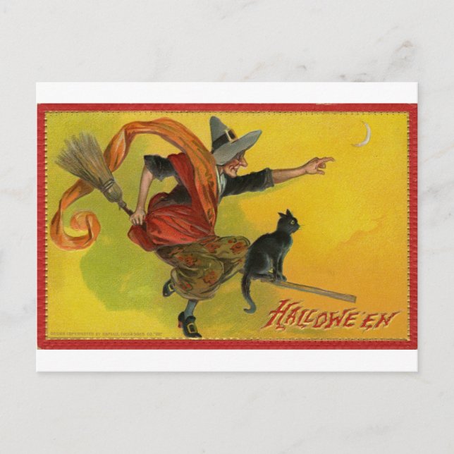 Cartão Postal Cartão-postal Halloween (Frente)