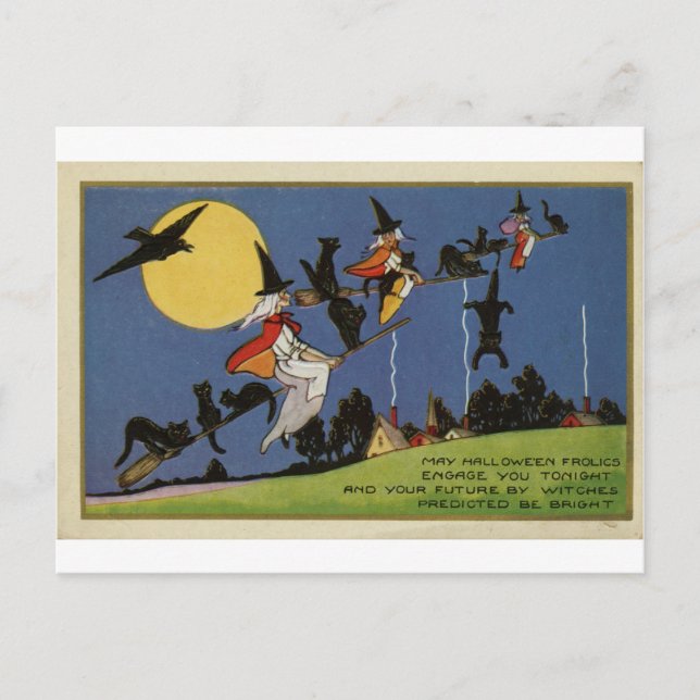 Cartão Postal Cartão-postal Halloween (Frente)