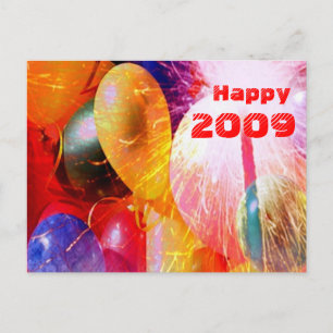 Cartão Postal Cartão-postal Happy 2009