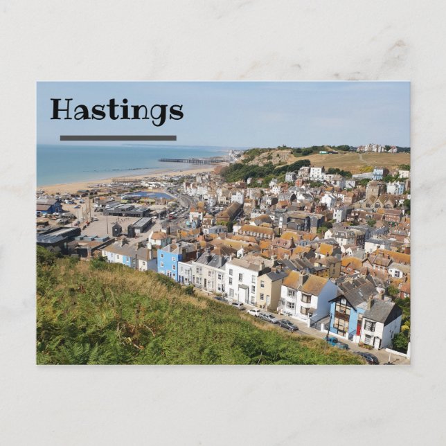 Cartão Postal Cartão-postal Hastings (Frente)