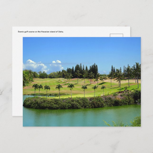 Cartão Postal Cartão-postal havaiano (Frente/Verso)