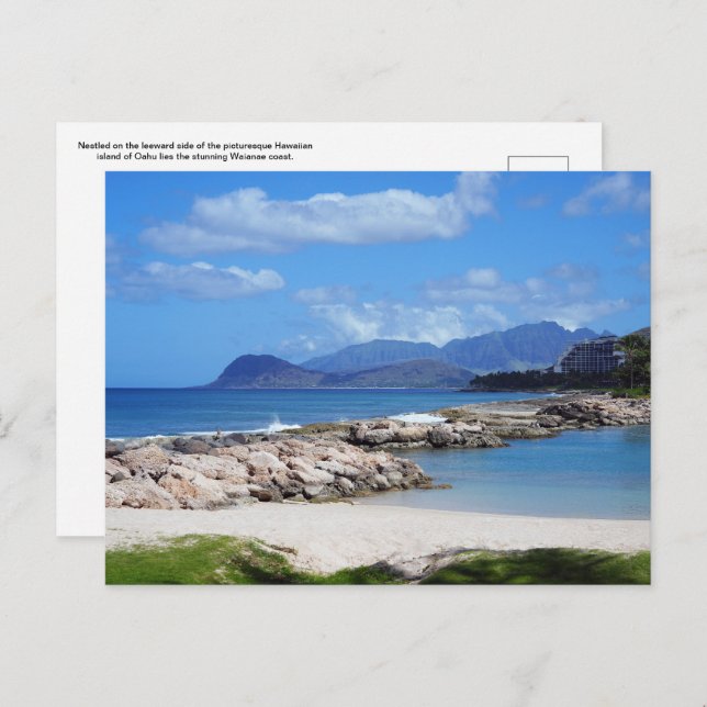 Cartão Postal Cartão-postal havaiano (Frente/Verso)