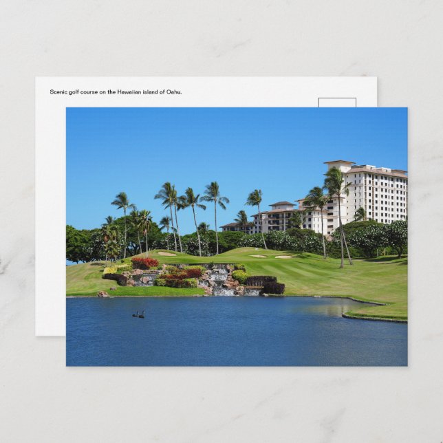 Cartão Postal Cartão-postal havaiano (Frente/Verso)