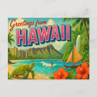 Cartão Postal Cartão-postal HAWAII