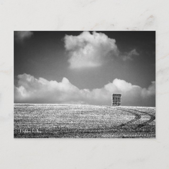 Cartão Postal Cartão-postal Haystack e Tracks (Frente)