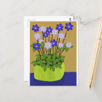 Cartão-postal Hepatica