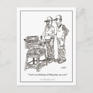 Cartão Postal Cartão-postal Hernia Cartoon