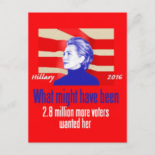 Cartão Postal Cartão-postal Hillary 2016