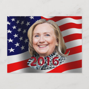 Cartão Postal Cartão-postal Hillary 2016