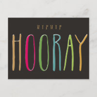 Cartão-postal Hip Hooray