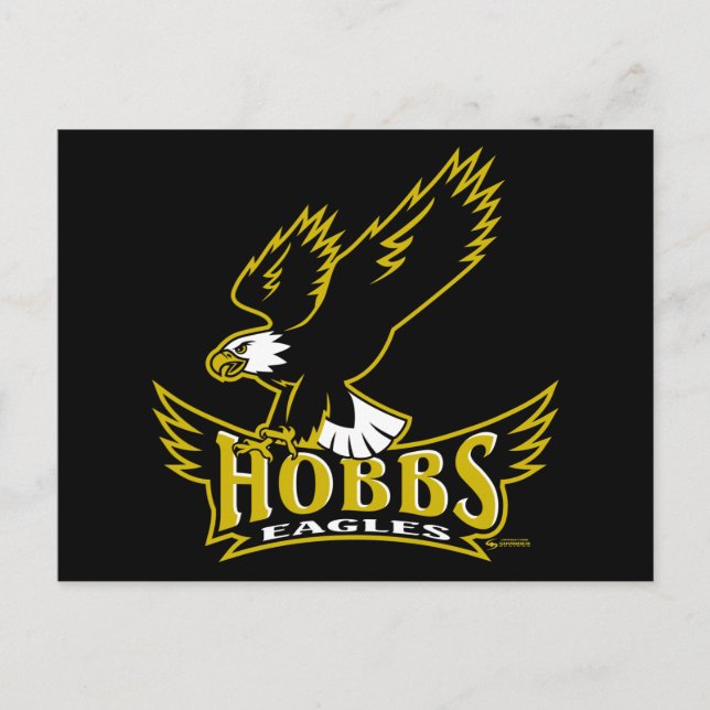 Cartão Postal Cartão-postal Hobbs Eagles (Frente)
