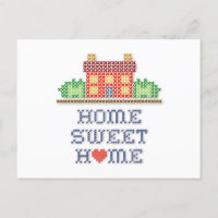 Cartão-postal Home Sweet Home