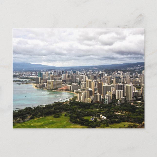 Cartão Postal Cartão-postal Honolulu (Frente)