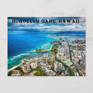 Cartão Postal Cartão-postal Honolulu-Oahu, Havaí