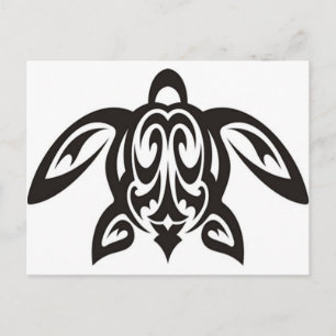 Cartão Postal Cartão-postal Honu Turtle Havaiano