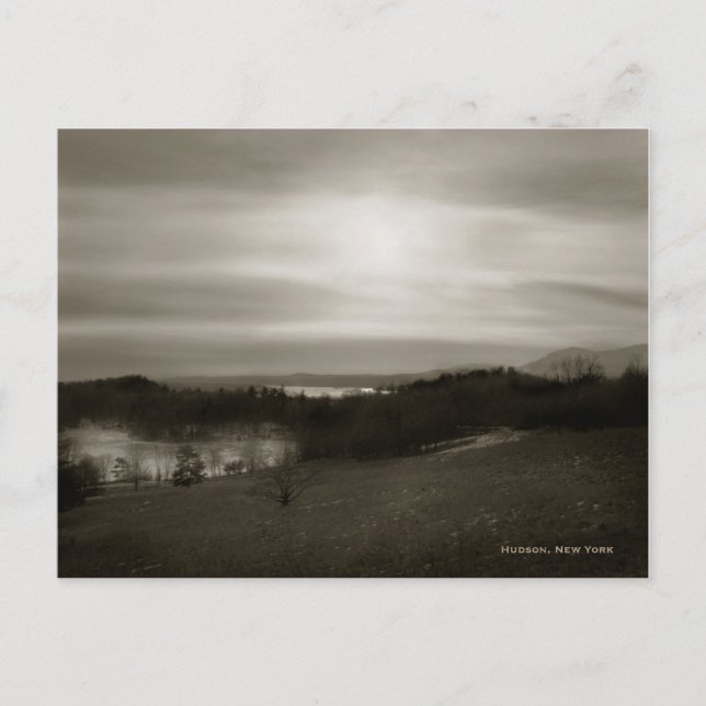 Cartão Postal Cartão-postal Hudson New York (Frente)