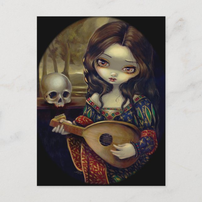 Cartão Postal Cartão-postal "I Vampiri: Il Liuto" (Frente)