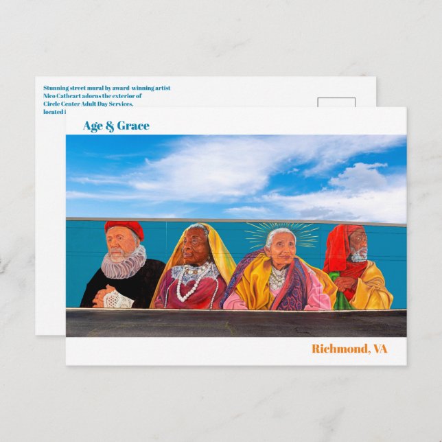 Cartão Postal Cartão-postal Idade e Graça (Frente/Verso)