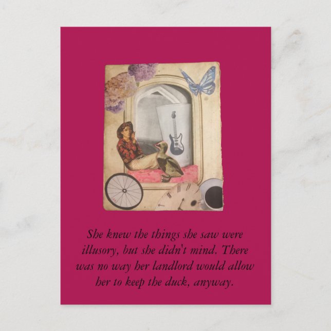 Cartão Postal Cartão-postal ilusório (Frente)