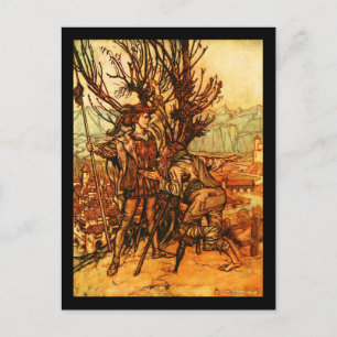 Cartão Postal Cartão-postal-Ilustração-Rackham 16