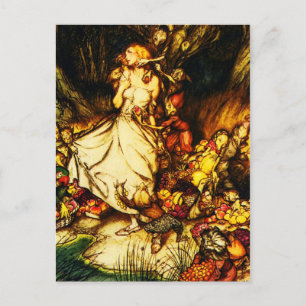 Cartão Postal Cartão-postal-Ilustração-Rackham 17